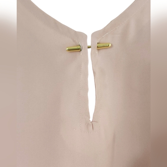 Brand New, Size L Elegant Light Pink, Blush Sleeveless Top - Picture 3 of 11